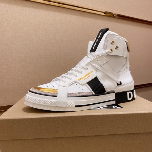 Dolce&Gabbana Men Shoes High Top Luxury Sneakers