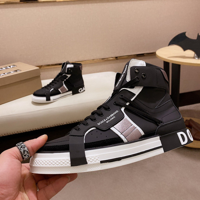 Dolce&Gabbana Men Shoes High Top Luxury Sneakers