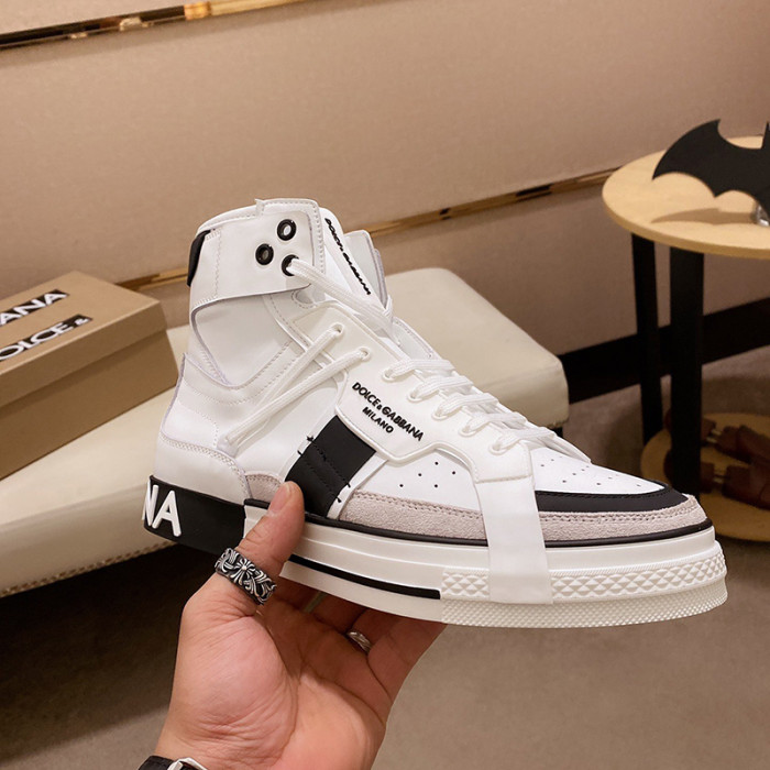 Dolce&Gabbana Men Shoes High Top Luxury Sneakers