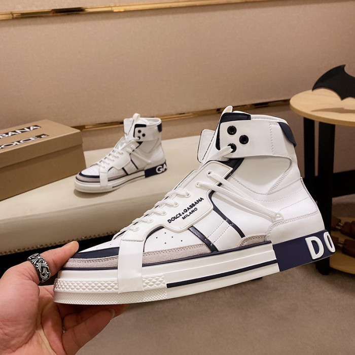 Dolce&Gabbana Men Shoes High Top Luxury Sneakers