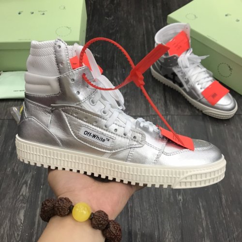 Off-White Men Womens Shoes High Top Sneakers Luxury Brand