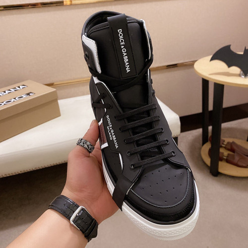 Dolce&Gabbana Men Shoes High Top Luxury Sneakers
