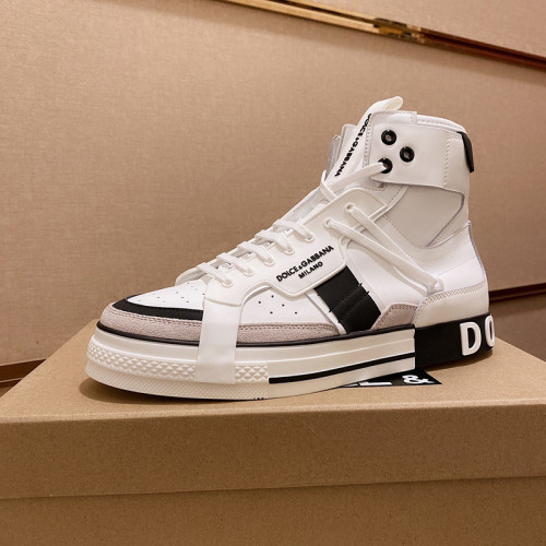 Dolce&Gabbana Men Shoes High Top Luxury Sneakers