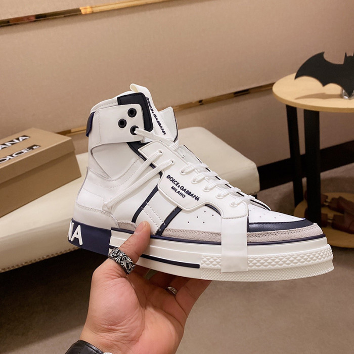 Dolce&Gabbana Men Shoes High Top Luxury Sneakers