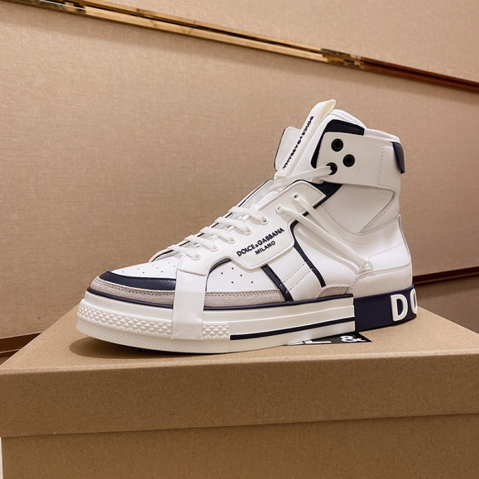 Dolce&Gabbana Men Shoes High Top Luxury Sneakers