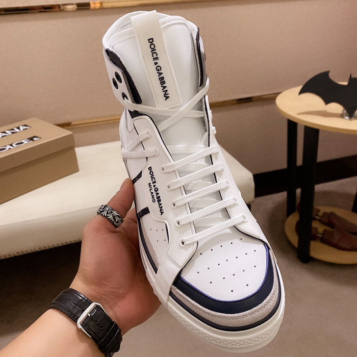 Dolce&Gabbana Men Shoes High Top Luxury Sneakers