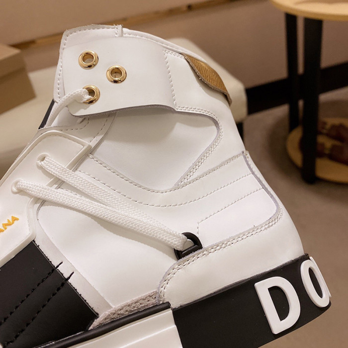 Dolce&Gabbana Men Shoes High Top Luxury Sneakers