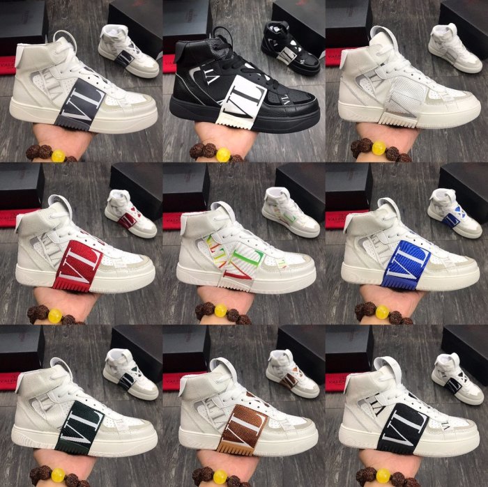 Valentino Men and Women Shoes Fashion Design Luxury Brand