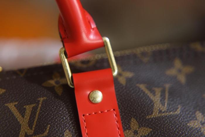 Louis Vuitton Womens and Mens Unisex Bags Luxury Brand KEEPALL BANDOULIÈRE 50 M44740