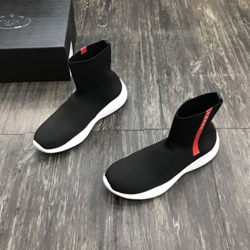 Prada Men Shoes Luxury Brand Sneakers