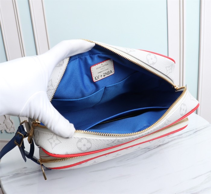 Louis Vuitton Mens Bags Messenger Bag Luxury Brand Antartica LVXNBA NIL MESSENGER Bag M45583 with Box