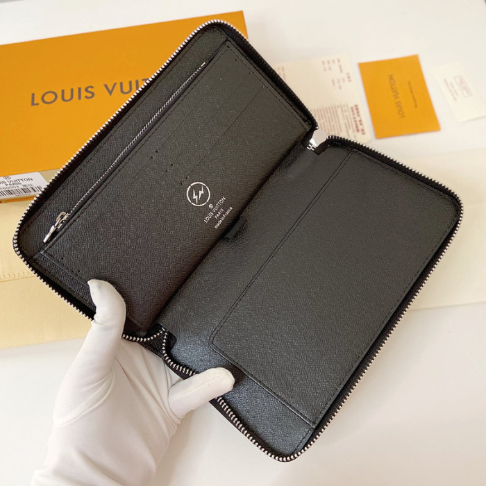 Louis Vuitton Womens Clutch Wallet Purse Bags Luxury Fashion Type Brown Monogram ZIPPY WALLET with Original Box