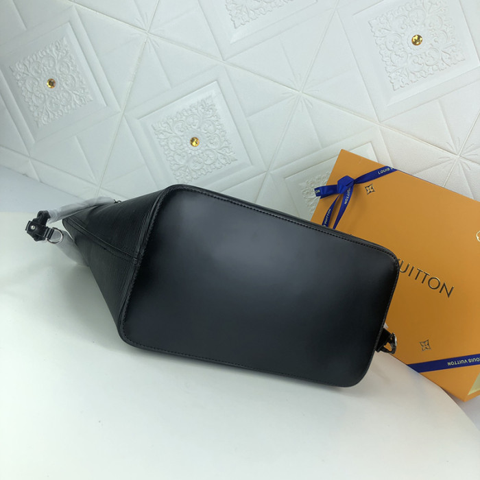 Louis Vuitton Womens Bags Handbags Luxury Brand Fashion Type NEVERFULL MM Black Epi grained cowhide leather M40932