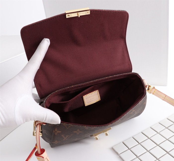 Louis Vuitton Womens Bags Handbags Luxury Brand CROISETTE Monogram Women Shoulder Bags with Original Box