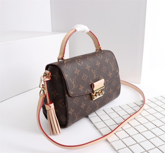 Louis Vuitton Womens Bags Handbags Luxury Brand CROISETTE Monogram Women Shoulder Bags with Original Box