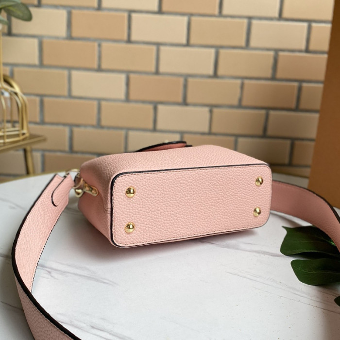 Louis Vuitton Womens Bags Handbags Luxury Brand CAPUCINES MINI Messenger Shoulder Bags with Original Box