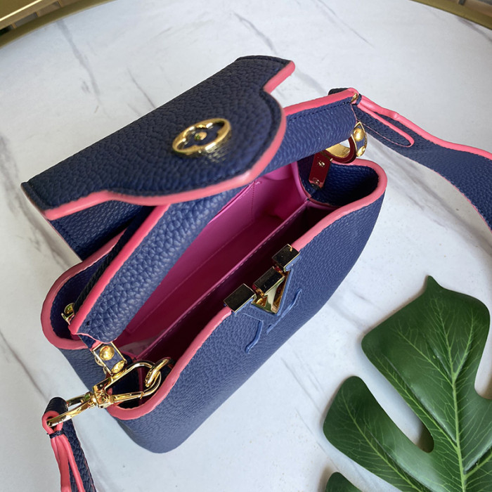 Louis Vuitton Womens Bags Handbags Luxury Brand CAPUCINES MINI Messenger Shoulder Bags with Original Box