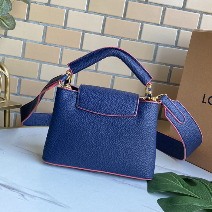 Louis Vuitton Womens Bags Handbags Luxury Brand CAPUCINES MINI Messenger Shoulder Bags with Original Box
