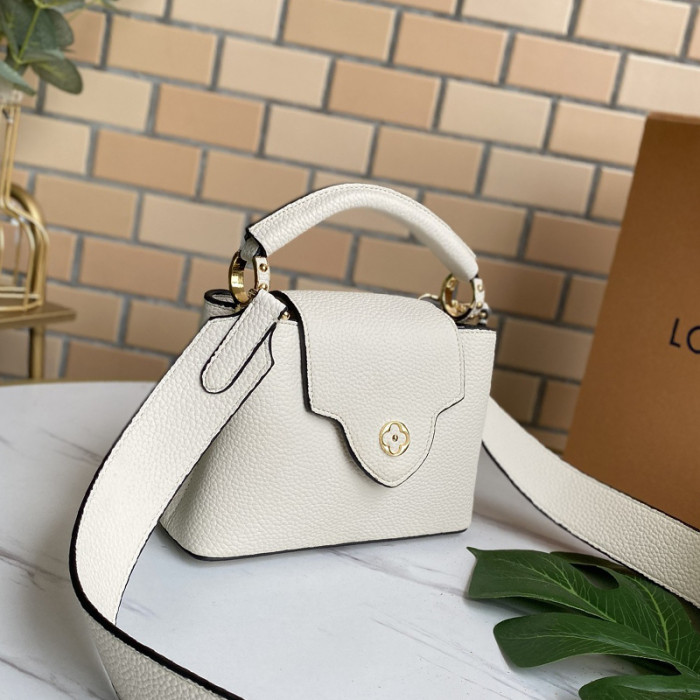 Louis Vuitton Womens Bags Handbags Luxury Brand CAPUCINES MINI Messenger Shoulder Bags with Original Box