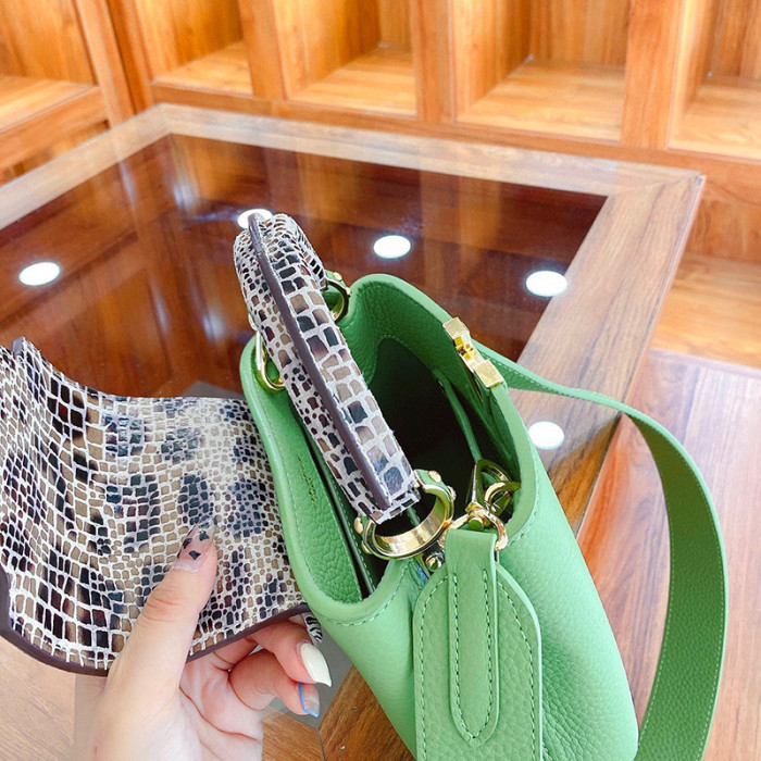 Louis Vuitton Womens Bags Handbags Luxury Brand CAPUCINES MINI Messenger Shoulder Bags with Original Box