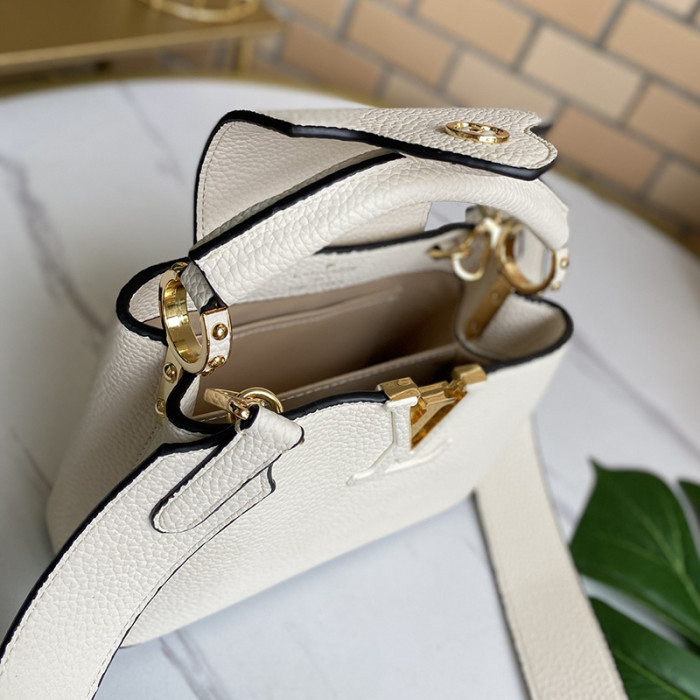 Louis Vuitton Womens Bags Handbags Luxury Brand CAPUCINES MINI Messenger Shoulder Bags with Original Box