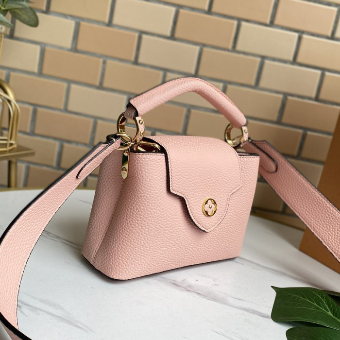 Louis Vuitton Womens Bags Handbags Luxury Brand CAPUCINES MINI Messenger Shoulder Bags with Original Box