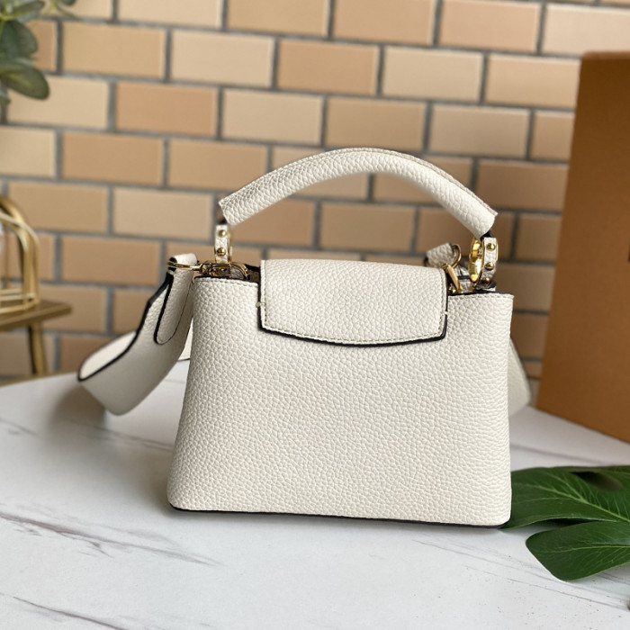 Louis Vuitton Womens Bags Handbags Luxury Brand CAPUCINES MINI Messenger Shoulder Bags with Original Box