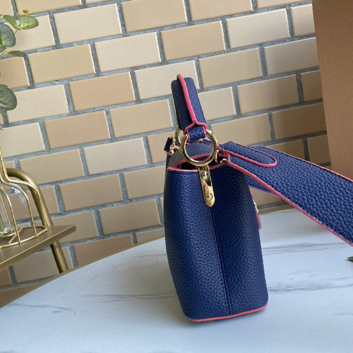 Louis Vuitton Womens Bags Handbags Luxury Brand CAPUCINES MINI Messenger Shoulder Bags with Original Box