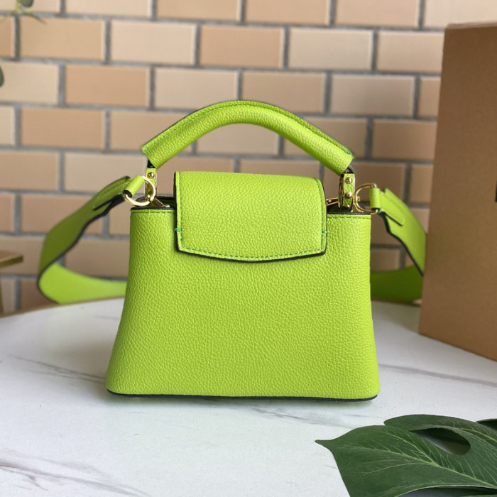 Louis Vuitton Womens Bags Handbags Luxury Brand CAPUCINES MINI Messenger Shoulder Bags with Original Box