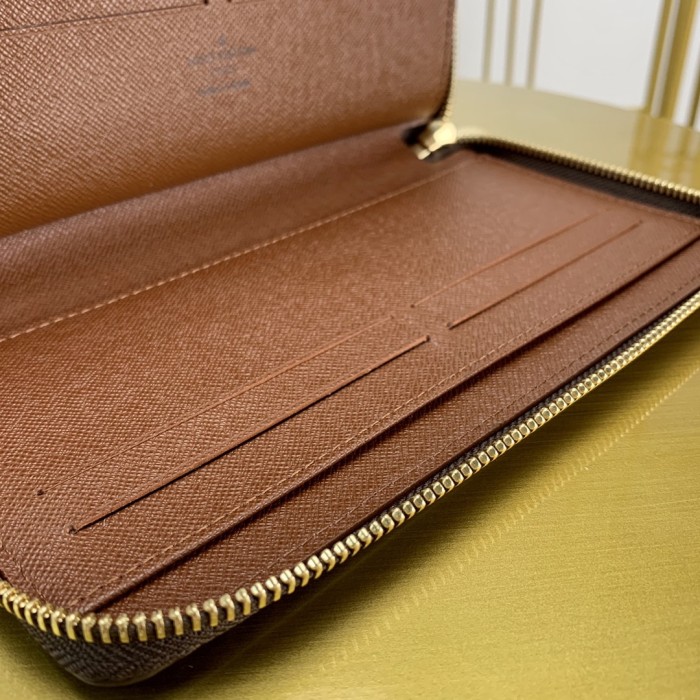 Louis Vuitton Mens Wallets Purse Luxury Brand Designer ZIPPY ORGANIZER Monogram with Original Box M62581