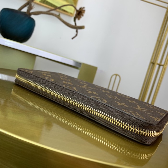 Louis Vuitton Mens Wallets Purse Luxury Brand Designer ZIPPY ORGANIZER Monogram with Original Box M62581