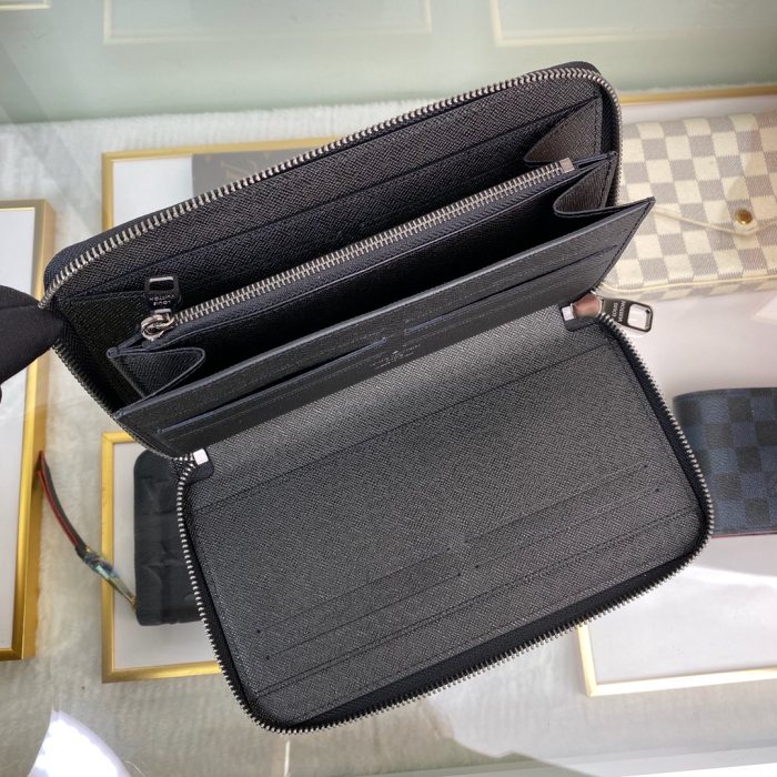 Louis Vuitton Mens Wallets Purse Luxury Brand Designer ZIPPY ORGANIZER Monogram with Original Box