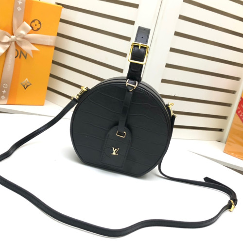Louis Vuitton Womens Bags Shoulder Bag Luxury Brand PETITE BOITE CHAPEAU Crocodilien Brillant Messenger Bags for Women N93597
