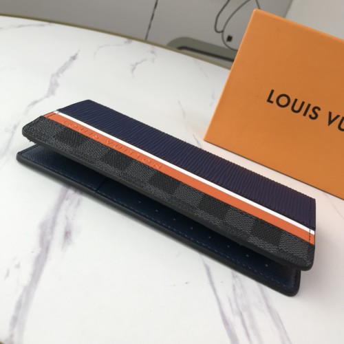 Louis Vuitton Mens Wallets Purse Luxury Brand Designer BRAZZA WALLET Epi Leather with Original Box M69540