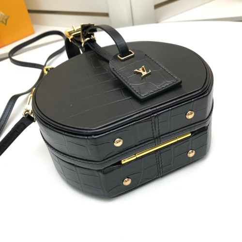 Louis Vuitton Womens Bags Shoulder Bag Luxury Brand PETITE BOITE CHAPEAU Crocodilien Brillant Messenger Bags for Women N93597