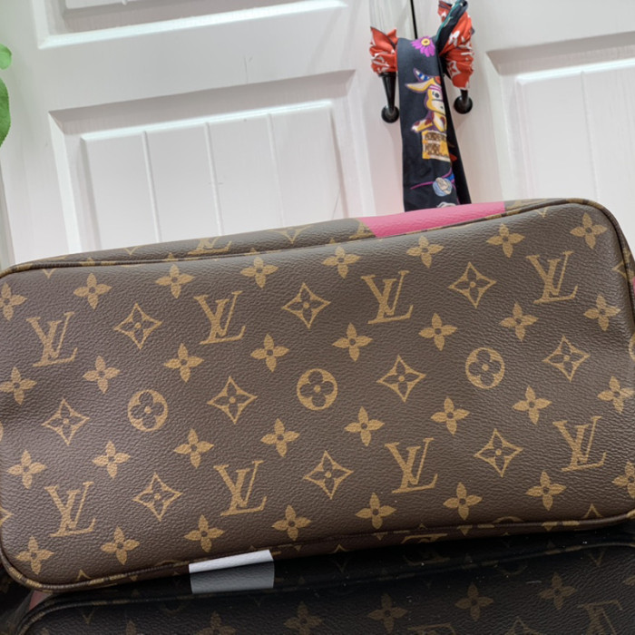 Louis Vuitton Womens Bags Handbags Luxury Brand Fashion Type GAME ON NEVERFULL MM Women Bags M57452