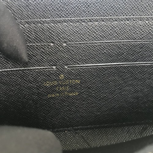 Louis Vuitton Womens Bags Wallets Clutch Luxury Brand Fashion Type GAME ON ZIPPY WALLET Black M80323 with Original Box