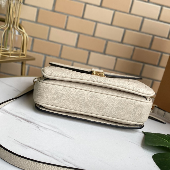 Louis Vuitton Womens Bags Crossbody Bag Pochette Métis Luxury Brand POCHETTE METIS Monogram Empreinte Leather