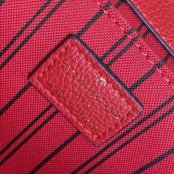 Louis Vuitton Womens Bags Crossbody Bag Pochette Métis Luxury Brand POCHETTE METIS Scarlet Monogram Empreinte Leather M44155