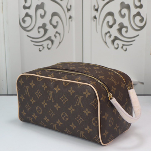 Louis Vuitton Womens Clutch Make Up Bags Luxury Fashion Type Designer KING SIZE TOILETRY BAG M47528 with Original Box