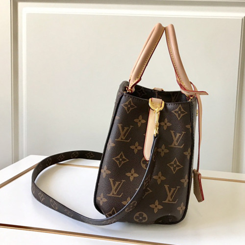 Louis Vuitton Womens Bags Crossbody Bags Luxury Brand MONTAIGNE BB Monogram Canvas with Original Box M41055