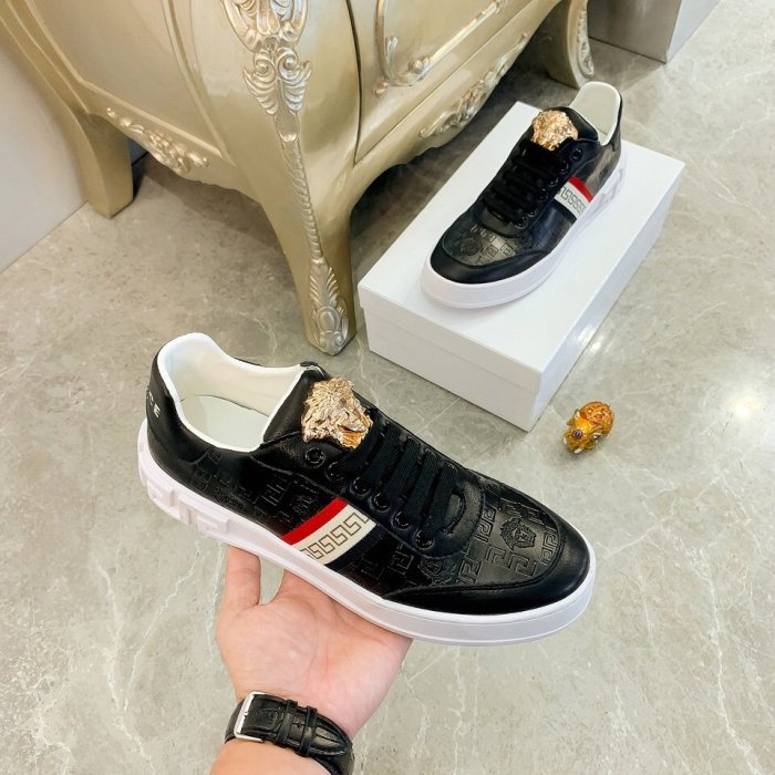 Versace Men Shoes Sneakers Fashion Design Luxury Brand