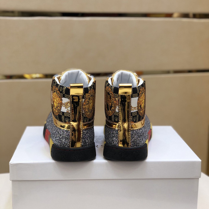 Versace Men Shoes Sneakers Fashion Design Luxury Brand