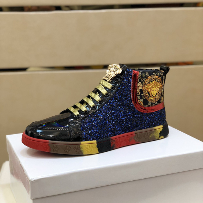 Versace Men Shoes Sneakers Fashion Design Luxury Brand