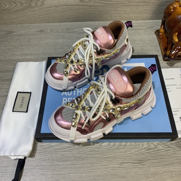 Gucci Men Women Shoes Luxury Sneakers