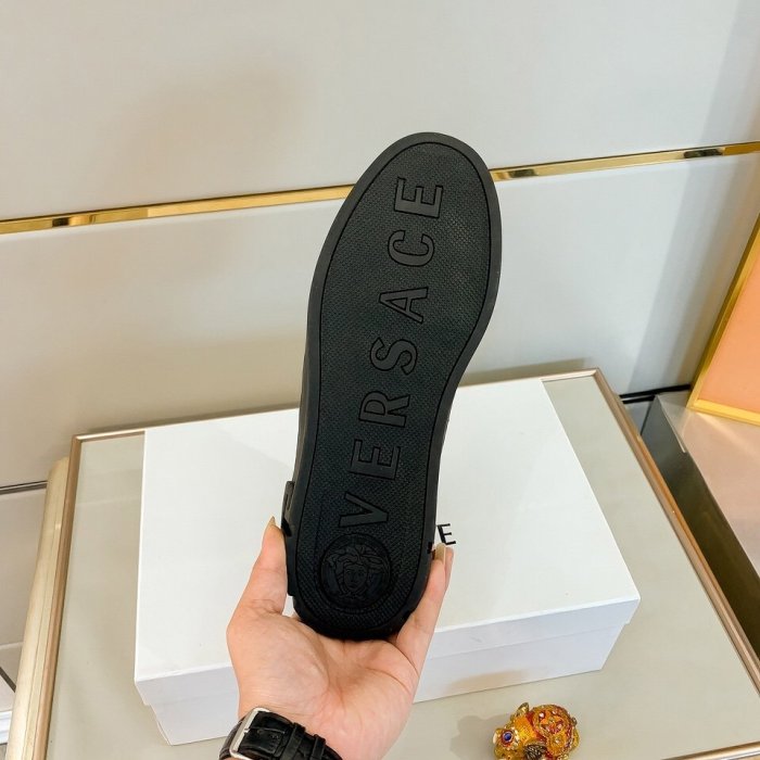 Versace Men Shoes Sneakers Fashion Design Luxury Brand