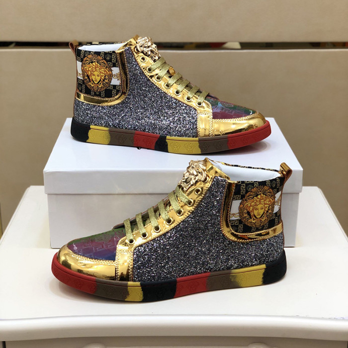 Versace Men Shoes Sneakers Fashion Design Luxury Brand