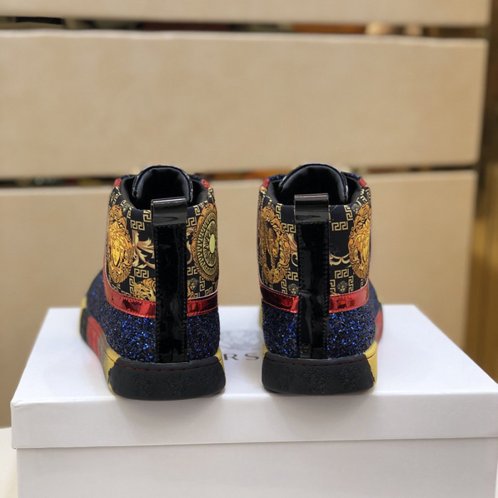 Versace Men Shoes Sneakers Fashion Design Luxury Brand