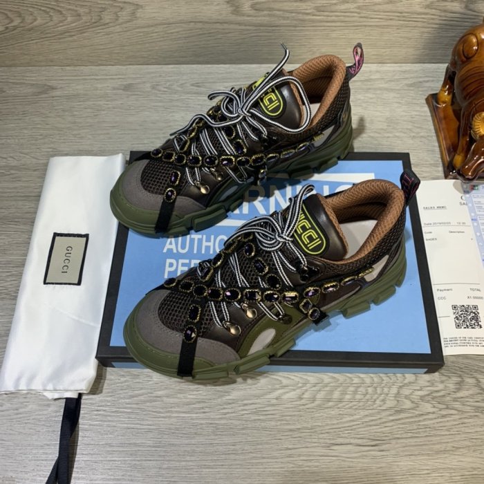 Gucci Men Women Shoes Luxury Sneakers