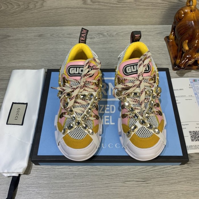 Gucci Men Women Shoes Luxury Sneakers